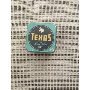 Fossil Tin Watch Box Texas